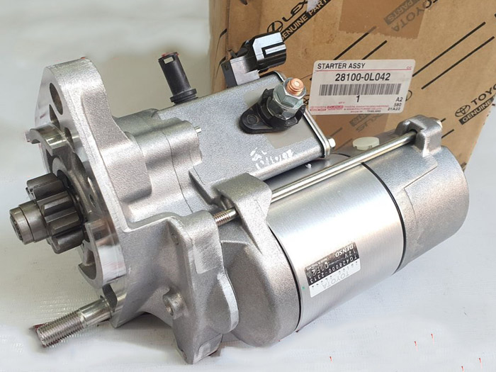 28100-0L042,Toyota Hilux 2KD 1KD Starter,28100-0L040 28100-0L042,Toyota Hilux 2KD 1KD Starter,28100-0L040